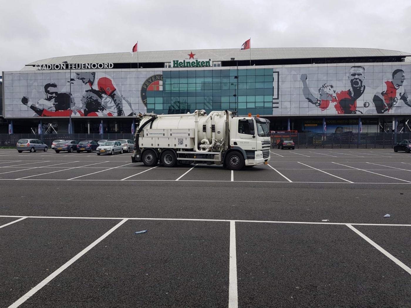 Combivrachtwagen Feyenoord Rotterdam