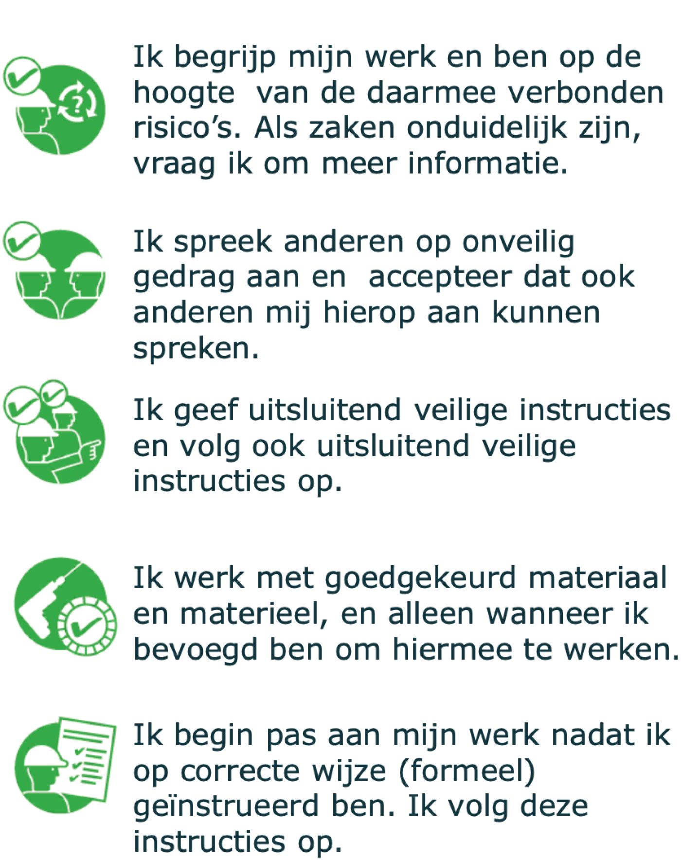 HABO VEILIGHEIDSREGELS 1