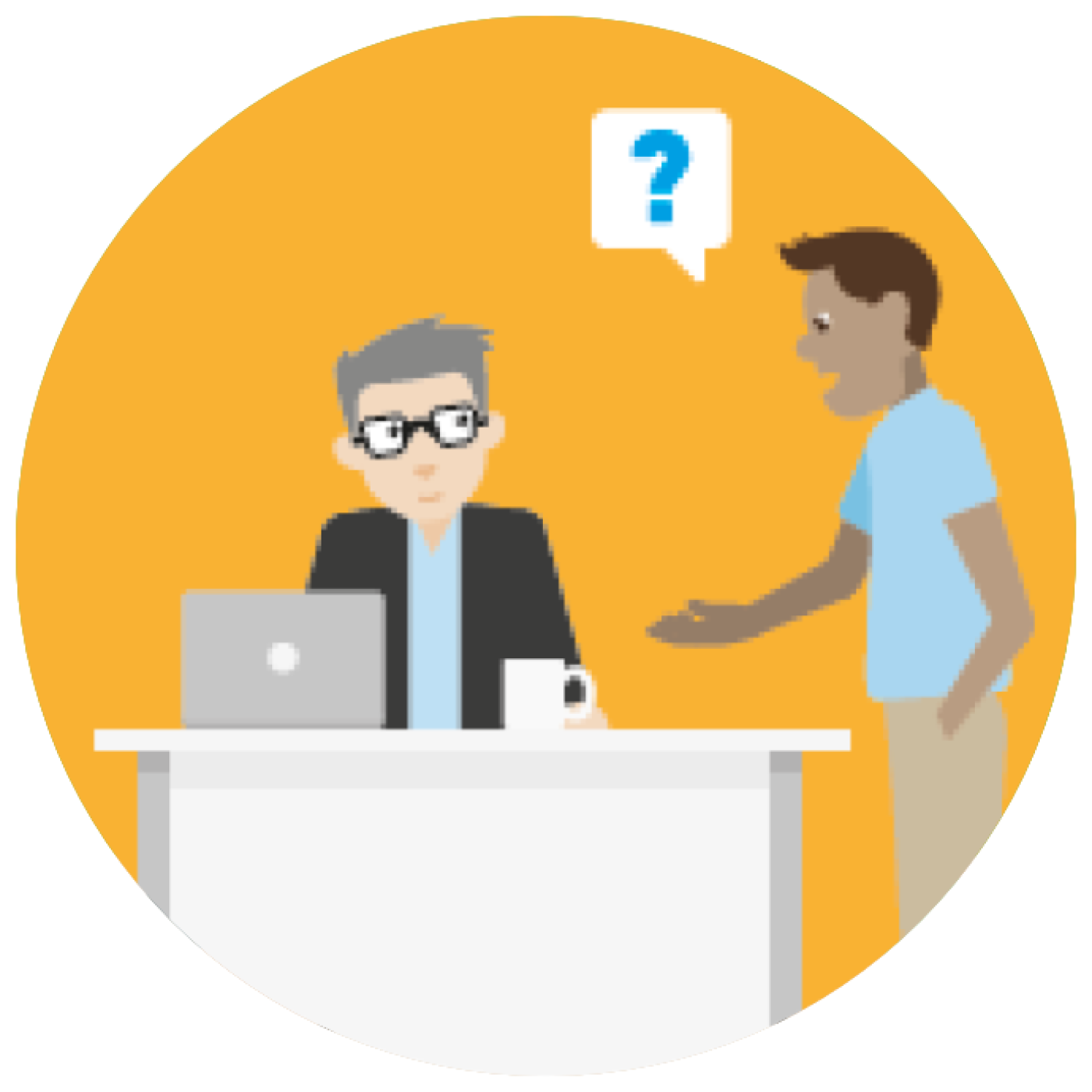 Ik durf hulp te vragen bij twijfel.